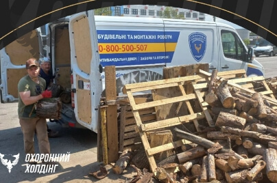 Firewood to the front lines